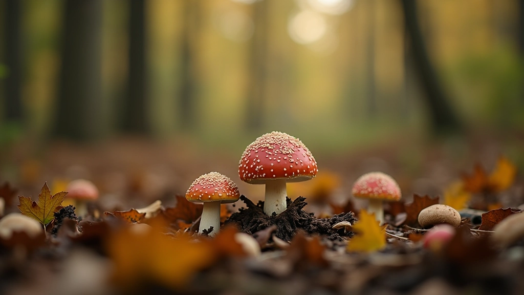 Dažādu baņķu sugas, kas redzamas uz meža pamatnes